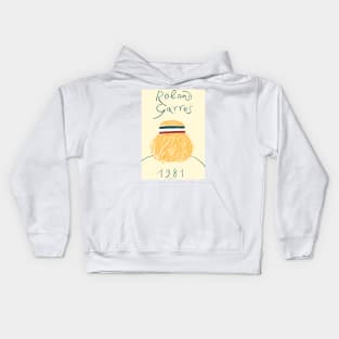 Tennis vintage poster Kids Hoodie